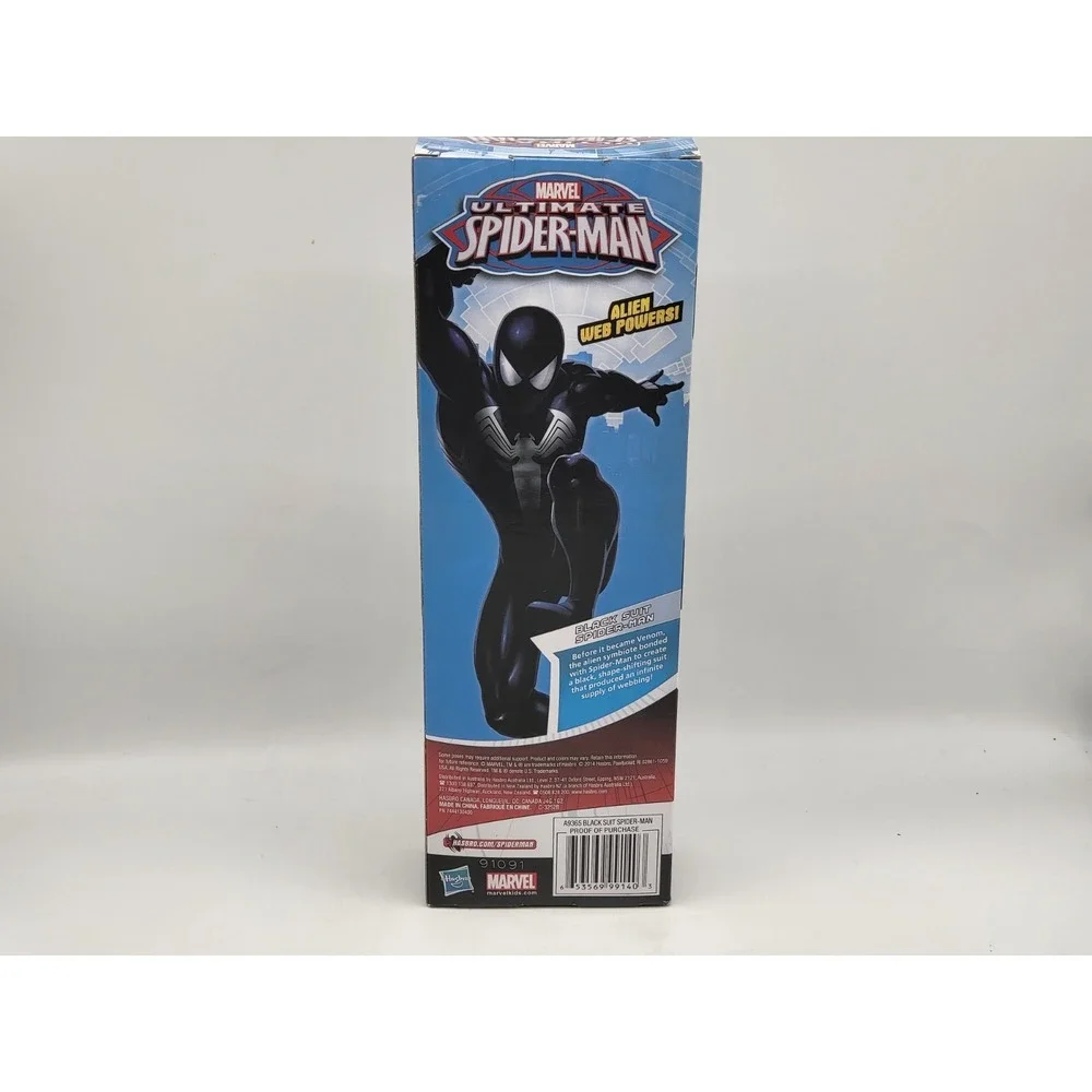 Marvel Black Suit Spider-Man Titan Hero Series 12